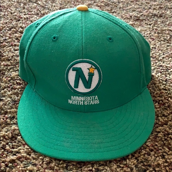 minnesota north stars fitted hat